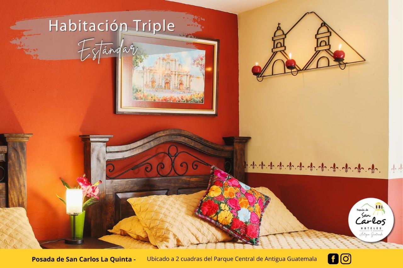 Posada De San Carlos La Quinta Антигуа-Гватемала Экстерьер фото